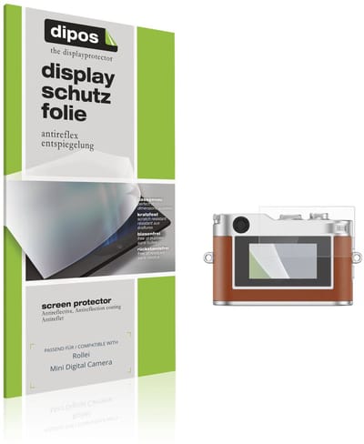 dipos – 4x Matte Beschermfolie geschikt voor Rollei Mini Digital Camera | Krasbestendige & antireflecterende Screenprotector Ultra-Thin
