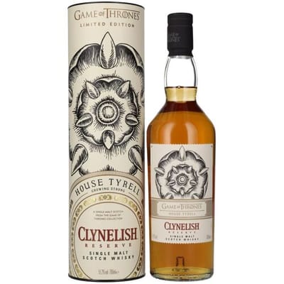 Clynelish Reserve GAME OF THRONES House Tyrell Single Malt Collection 51,2% Vol. 0,7l in geschenkverpakking