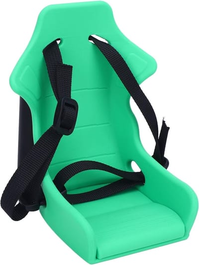 Fiets Babydrager - Poppenzitje Fiets - Buiten Avontuur - Verstelbare Banden - 35 x 23 x 10 cm - Groen