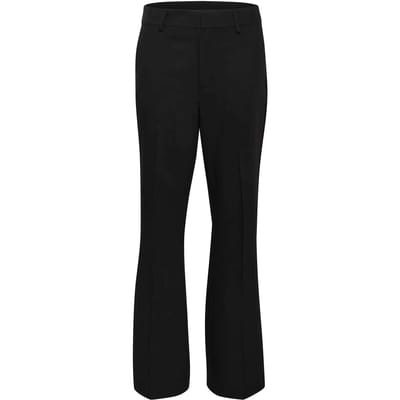 Kaffe Broek Kasakura Flared Pants 10509047 100121 Black Deep Dames Maat - W34