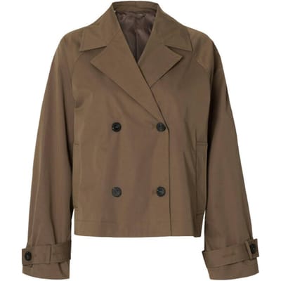 regular fit trenchcoat-jas van katoenmix model 'NEW CILO'