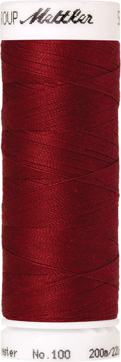Amann Mettler Seralon Naaigaren – Fire Engine (0105) – 200 m – No. 100 – 100% Polyester – Per Stuk
