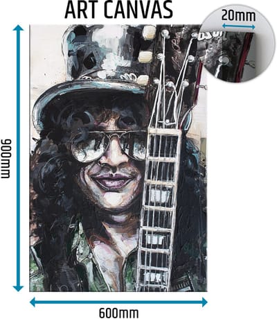 Slash canvas 60x90 cm