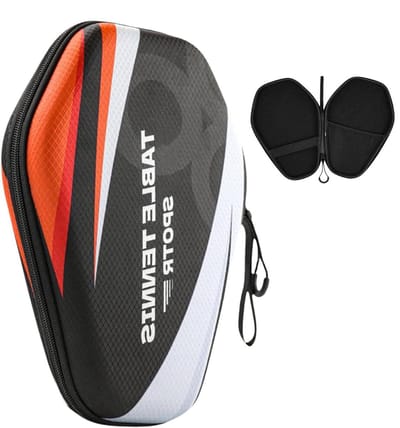 Tafeltennisbatjes Hoes - Tafeltennishoes Racket Tas - Tafeltennis Uitrusting Beschermen - Waterdicht Stofdicht EVA Materiaal