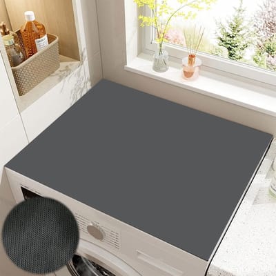 Universele Wasmachine Pad 60 x 60 cm - Zachte Wasmachine Cover, Snijbaar en Geschikt voor Wasmachines en Drogers