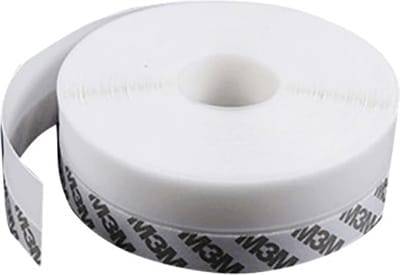 Actie4you® - Zelfklevende Tochtstrip - Tochtstrip siliconen - Isolatiestrip - Tochtwering - Isoleren – Tochtstrip - Energie besparen – Verduurzamen - 5 Meter - 2.5cm breed – Wit