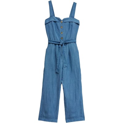Linnen Jumpsuit Dames Salsa Jeans Lightdenim