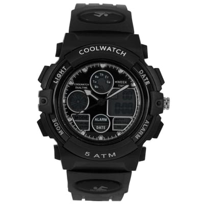 Coolwatch Horloge CW.384 Digital 5 ATM black