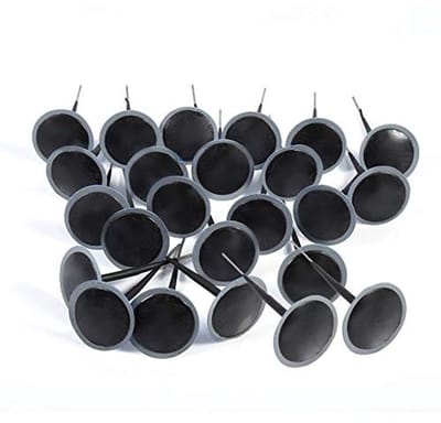 Dailygoods- Reparatie Bandenpluggen 24 Stuks - Automatische Bandenreparatie - Rubber - Geschikt voor Auto/Motor/Vrachtwagen - Steundiameter 4,5 mm - Steunlengte 9,2 cm