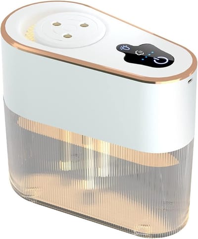 Luchtbevochtiger - Diffuser Aromatherapie - Binnenklimaat Verbeteren - Draadloos Oplaadbaar - 2200 ML Tank - A