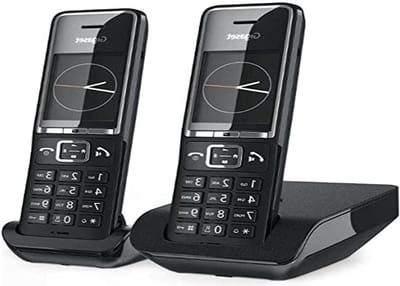 Draadloze Telefoon - DECT Telefoon - Thuis Bellen - Dubbel Handset - Niet gespecificeerd - Zwart