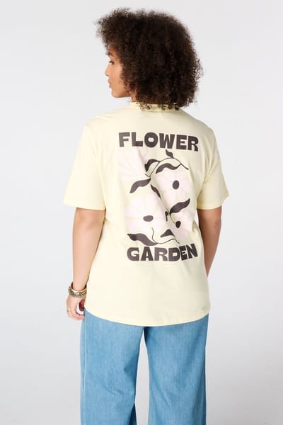 MS Mode T-shirt T-shirt met backprint
