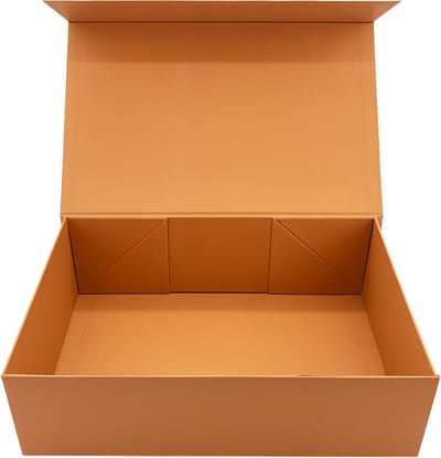 Geschenkdoos (2 Stuks) - Mocha Mousse - 42x32x14 - Magnetisch - Opvouwbaar