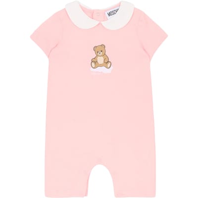 Tutina Bambina Moschino MUT04N_ROSA