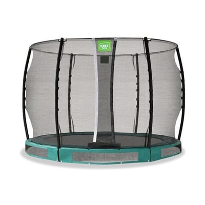 EXIT Allure Classic Trampoline ø305cm - Inground - Ingraaftrampoline - Rond - Voor Kinderen - Groen