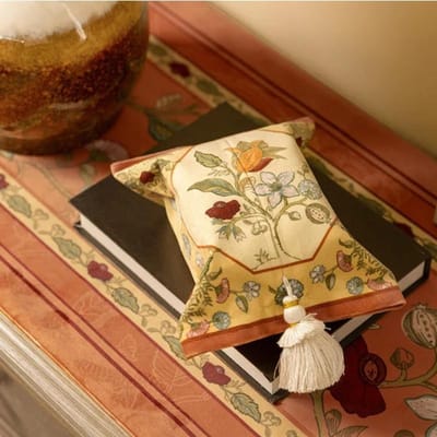 Retro Huis Woonkamer Slaapkamer Multifunctionele Tissuebox, Aperextractiebox, Stof met Bedrukt Patroon Auto Tissuepapier Opbergdoos