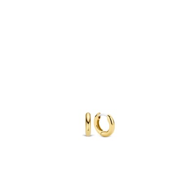 TI SENTO Dames Oorbellen - 925 zilver - Zilver geel verguld - 7210YS