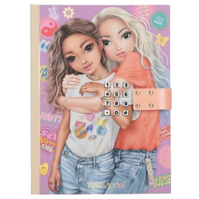 Top Model TOPModel dagboek met code en geluid GIRL POWER Dagboeken