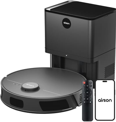 Airson X2 Ultra Clean - Robotstofzuiger met Dweilfunctie - Mobiele Applicatie - Automatisch Leegstation - LiDAR Navigatie - Geschikt Voor Huisdierharen