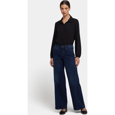 Teresa Wijde Pijpen Jeans | Inkt Skyline