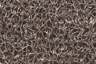 Hamat deurmat Curly bruin 40x60cm