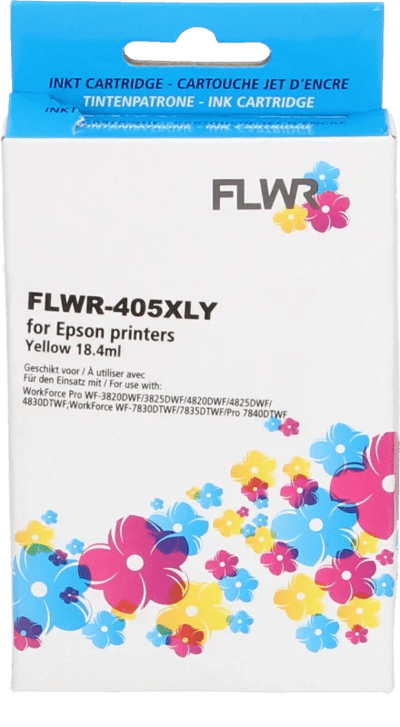 FLWR - Cartridges / Epson 405XL / geel / Geschikt voor Epson