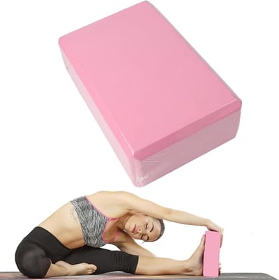 Thijox - Yoga Blocks - Foam Soft Non-Slip Yoga Bricks - High-Density Pilates Support - Lichtgewicht Fitness Accessoires voor Stretching, Meditatie en