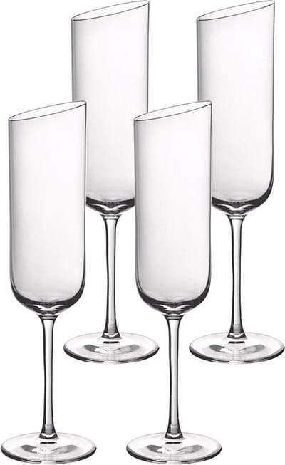 Villeroy & Boch Champagneglazen - Flutes - NewMoon - 170 ml - 4 stuks