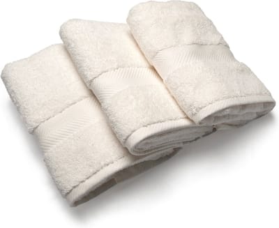 Casilin Royal Touch - Hotel Kwaliteit - Pakket van 3 Gastendoekjes - 30 x 30 cm - Ivoor