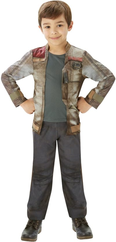 Star Wars VII Finn Classic - Kostuum Kind - Maat 128/140 - Carnavalskleding
