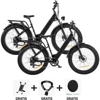 DUO Deal! | ENGWE E26 - Lage instap - Zwart