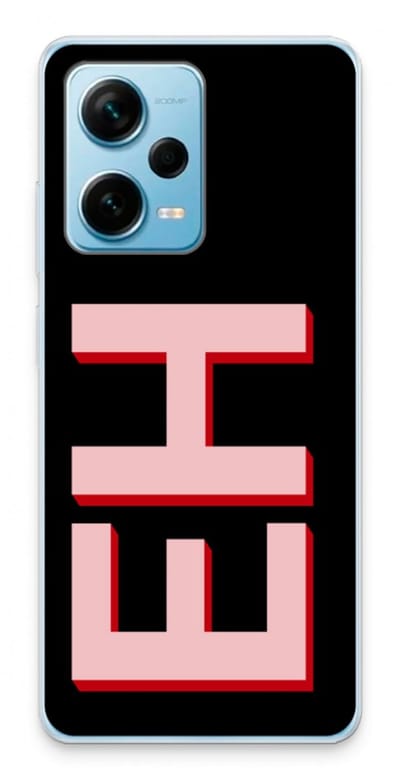 Gepersonaliseerd - Case Company® - Hoesje geschikt voor Xiaomi Redmi Note 12 Pro Plus hoesje - Monogram - Soft Cover Telefoonhoesje - Bescherming aan alle Kanten en Schermrand