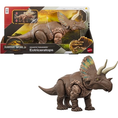 Jurassic World Rebirth Gigantische Verwoesters Eotriceratops - Staart activeert aanvallen