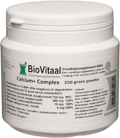 BIOVITAAL CALCIUM PL COMP PDR
