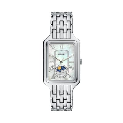 Fossil ES5400 Dames Horloge 29mm - Zilverkleurig