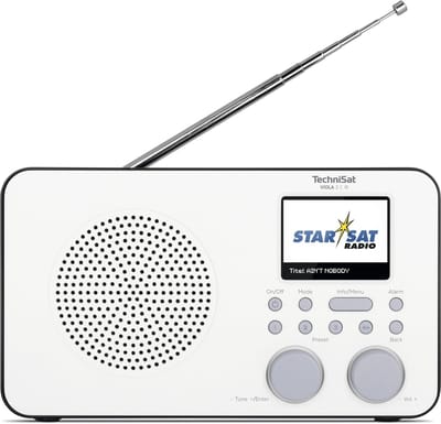 Technisat Viola 2C IR - wit/zwart