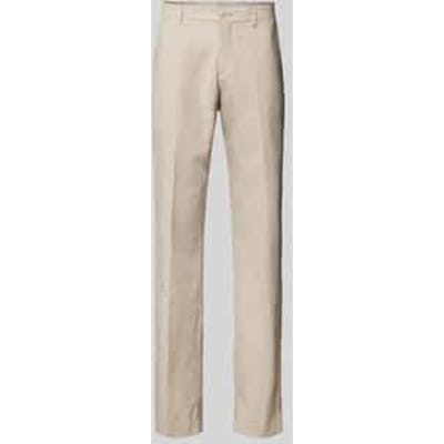 Pantalon van linnenmix model 'Pure'