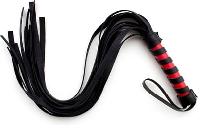 Smart Moves - Mini Flogger - 45 cm - Zwart/Rood
