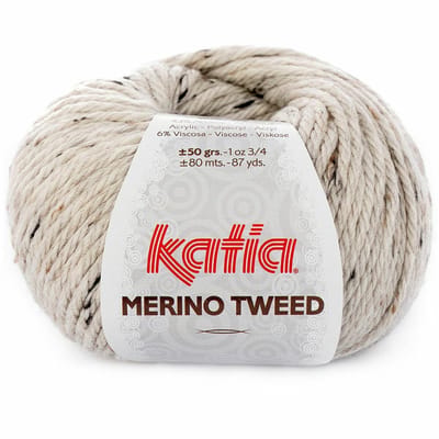 Katia Merino Tweed - 300 ecru - Merinogaren