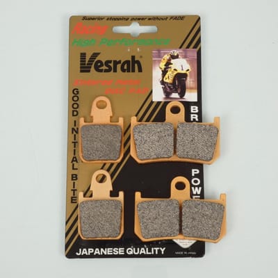 Plaquette de frein Vesrah pour Moto Yamaha 1700 MT-01 2007 à 2012 AVG / AVD / VD277RJL Neuf