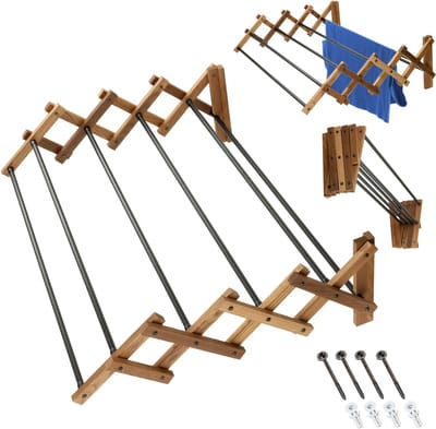 Ferrara accordeon wasdroger 80 cm voor automontage