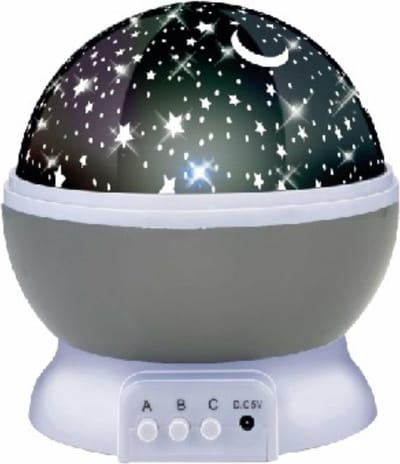 Benson Magische sterrenhemel projector - 360-graden rotatie - 3 standen - USB en batterij