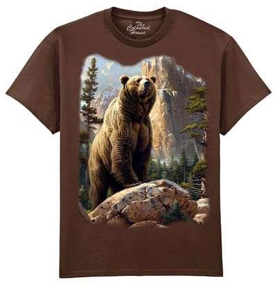 Beer Ruler Of The Forest - Bear The Coloured House T-shirt M