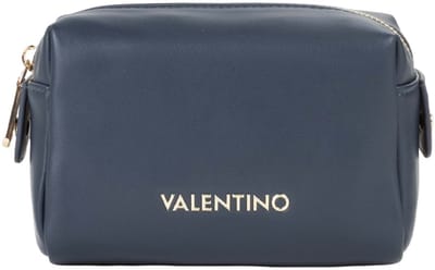 VALENTINO toilettas Clio Re Soft Cosmetic Case Blu donkerblauw