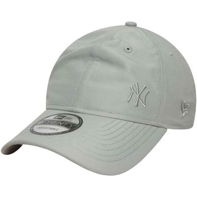 New York Yankees MLB Flawless Grey 9TWENTY Adjustable Cap, Mannen, Grijs, Pet, maat: OSFM