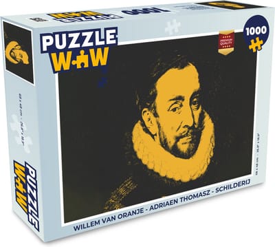 Puzzel Willem van Oranje - Adriaen Thomasz - Schilderij - Legpuzzel - Puzzel 1000 stukjes volwassenen