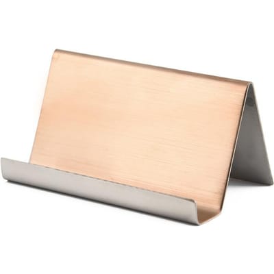 Metalen Visitekaartjes Naamplaat Displayrek Displaystandaard Bureau Tafel Organizer Mobiele Telefoon Houder Vergaderruimte Accessoires