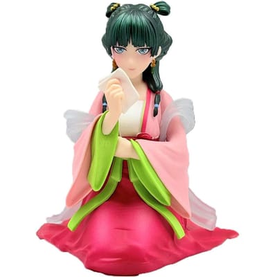 De Apothekersdagboeken Anime Figuur Maomao PVC Model Huis Bureau Decoratie Actiepop Speelgoed Kerst Geboortedag Cadeaus beige