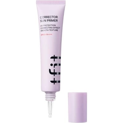 TFIT CORRECTEUR PRIMER SOLAIRE VOILE LAVANDE SPF50+ PA++++ 30ml, Améliore le Teint Jaune Terne, Texture Légère et Soyeuse, Cosmétiques Coréens, Maquillage Coréen 30ml/1.01fl.oz. white