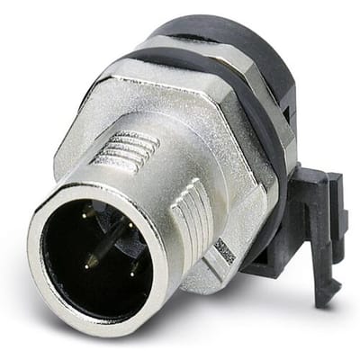 Phoenix Contact 1436589 Sensor/actuator inbouwconnector M12 Aantal polen (sensoren): 4 Stekker, inbouw 10 stuk(s) Package